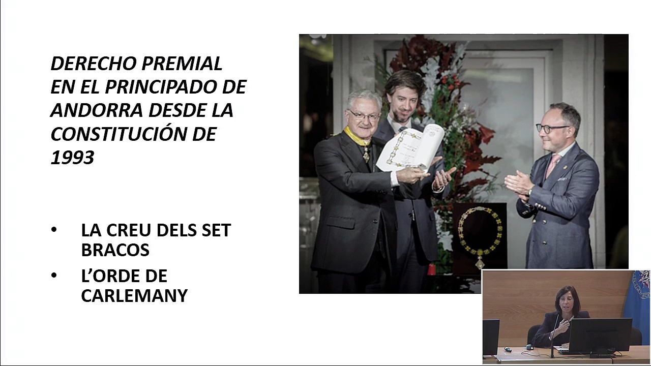 La importancia actual del Derecho premial en el Principado de Andorra