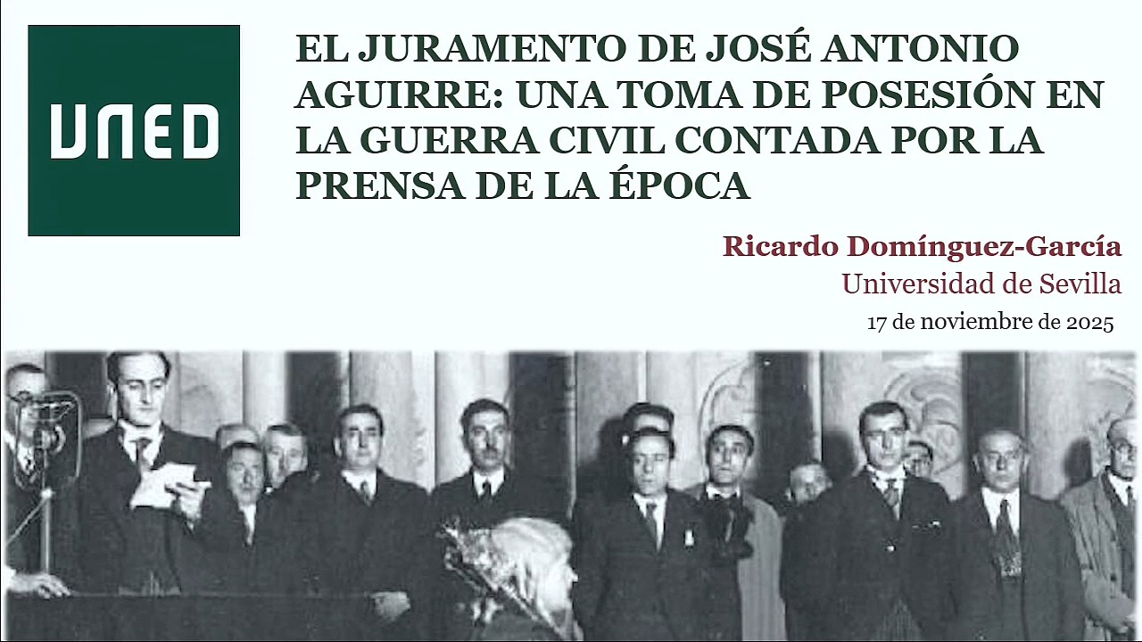 El juramento de José Antonio Aguirre, una toma de posesión en la Guerra Civil, contada a través de la prensa de la época