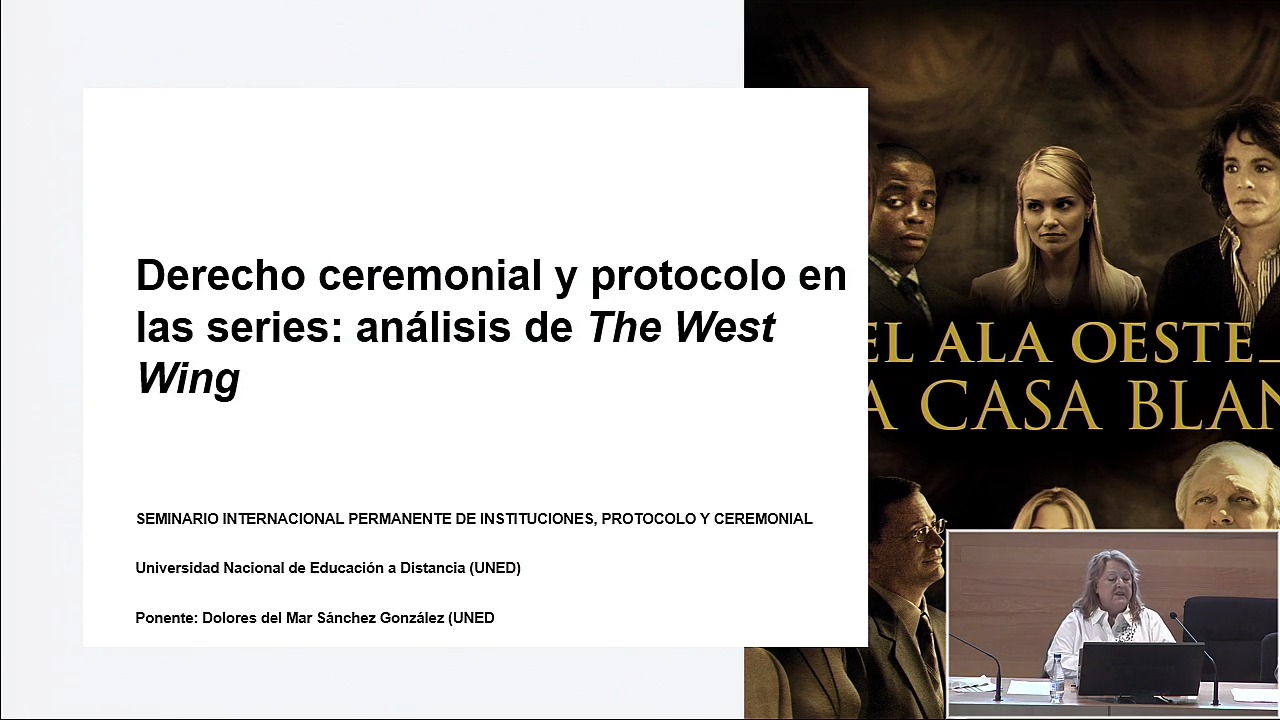 Derecho Ceremonial y Protocolo en las series: Análisis de The West Wing