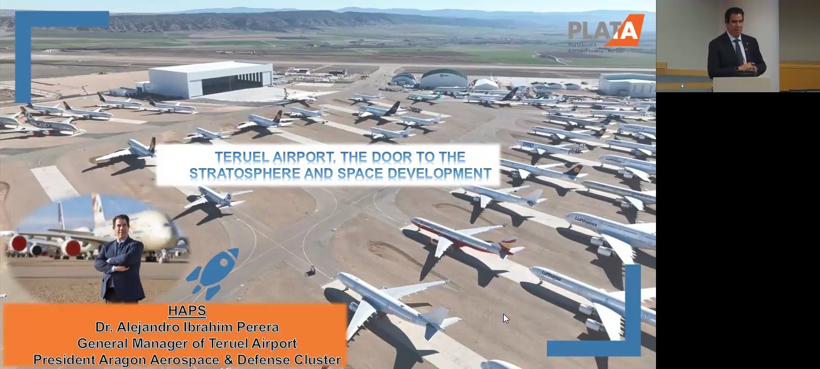 Teruel Airport, the door to the stratosphere and space development