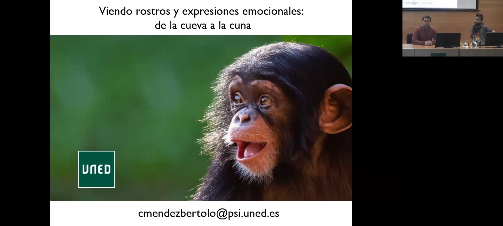 Viendo rostros y expresiones emocionales: de la cueva a la cuna