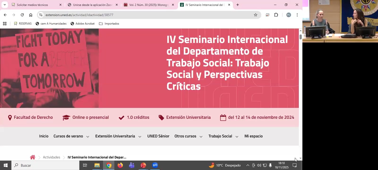 Presentación Monográfico Comunitania del IV Seminario