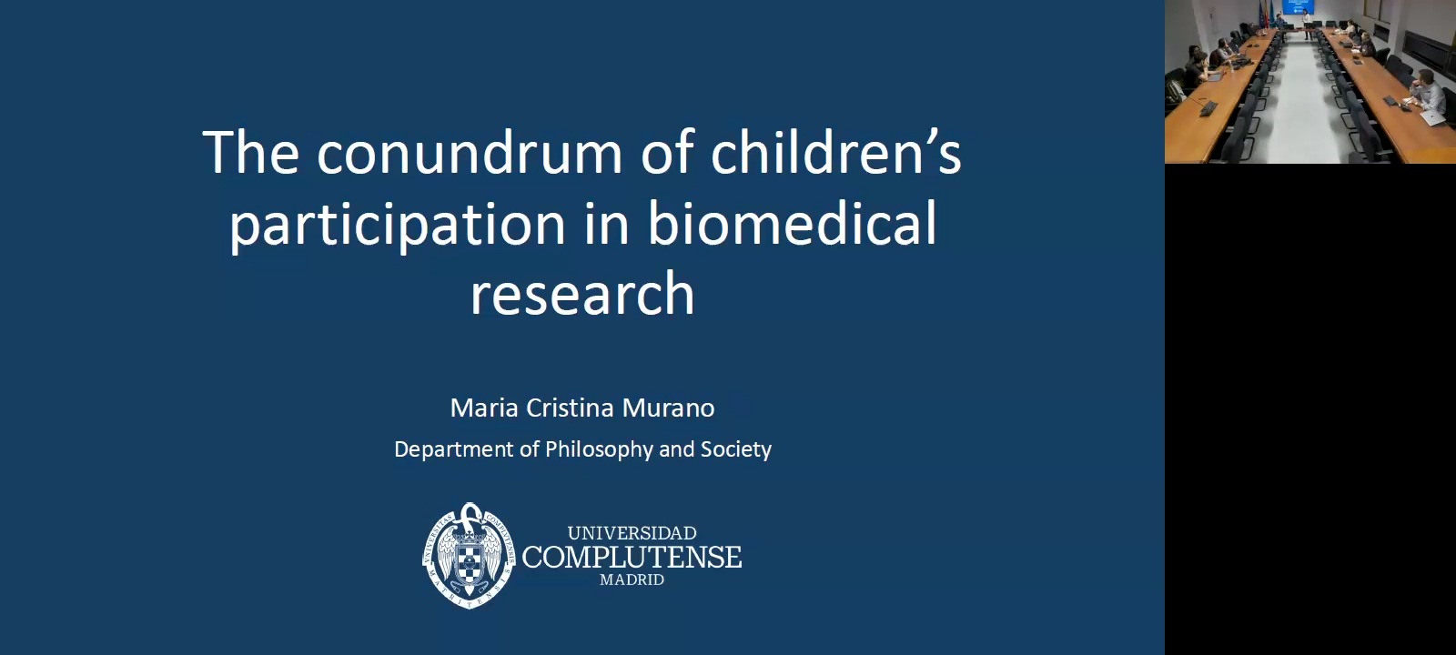 The conundrum of children's participation in biomedical research