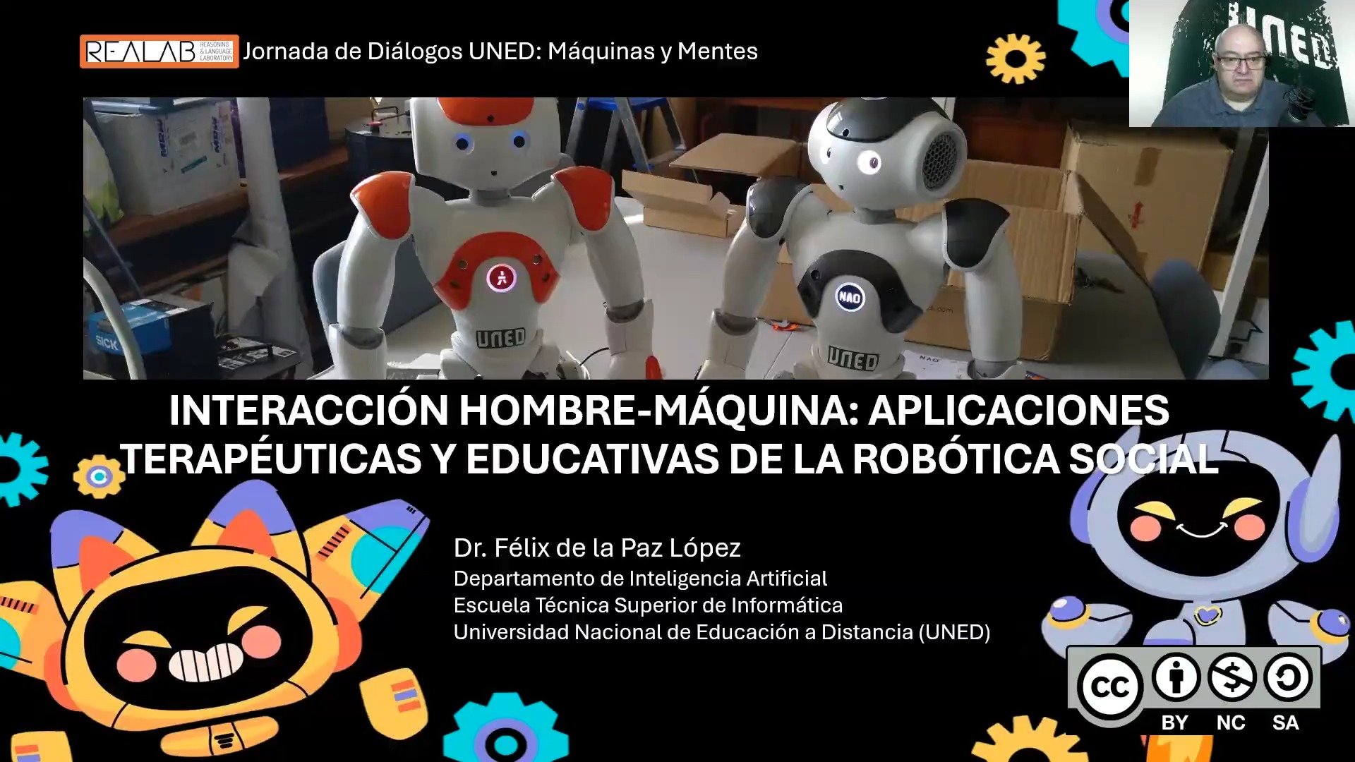 Interacción humano-robot: aplicaciones terapéuticas y educativas de la robótica social
