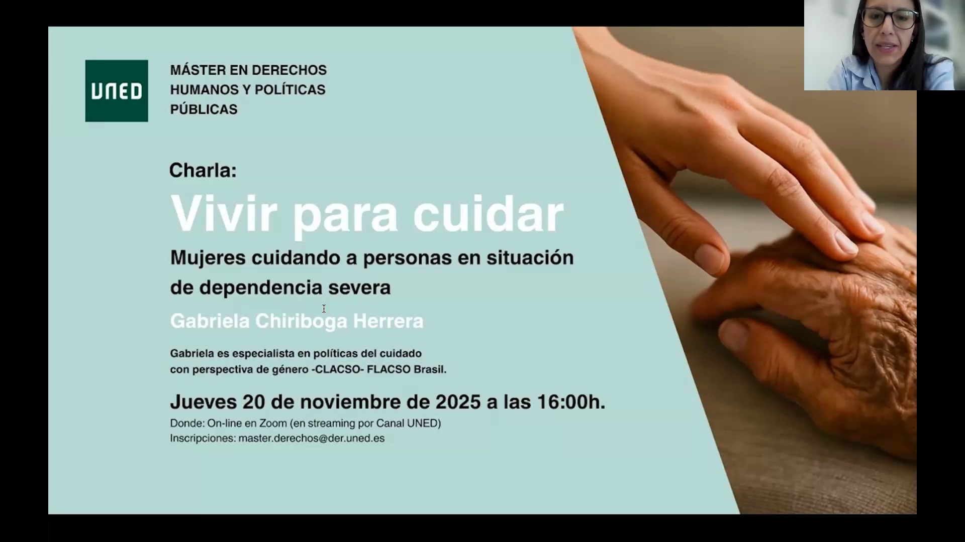 Vivir para cuidar: mujeres cuidando a personas en situación de dependencia severa