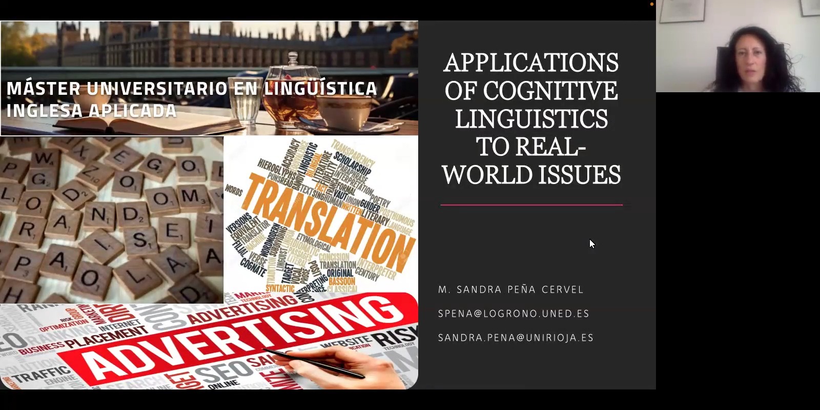 Applications of cognitive linguistics to real-world issues