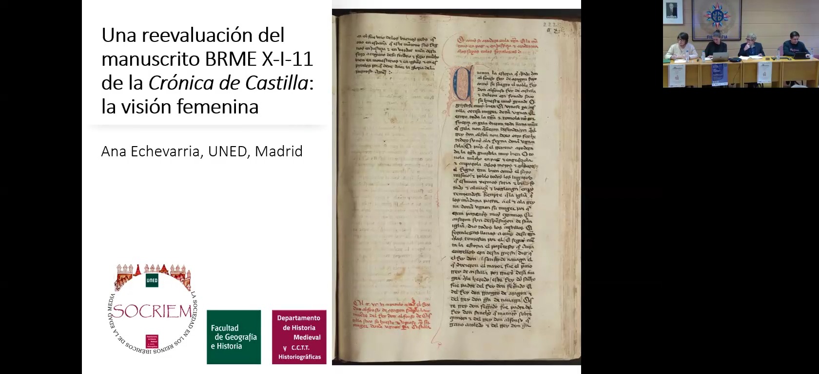 Una reevaluación del manuscrito  BRME X-I-11 de la Crónica de Castilla:  la visión femenina