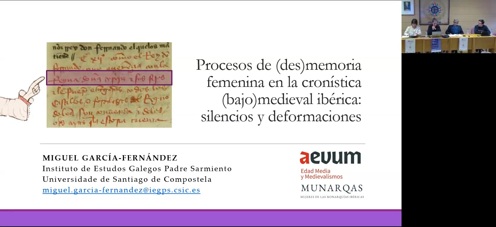 Procesos de desmemoria femenina en la  cronística bajomedieval ibérica: silencios  y deformaciones