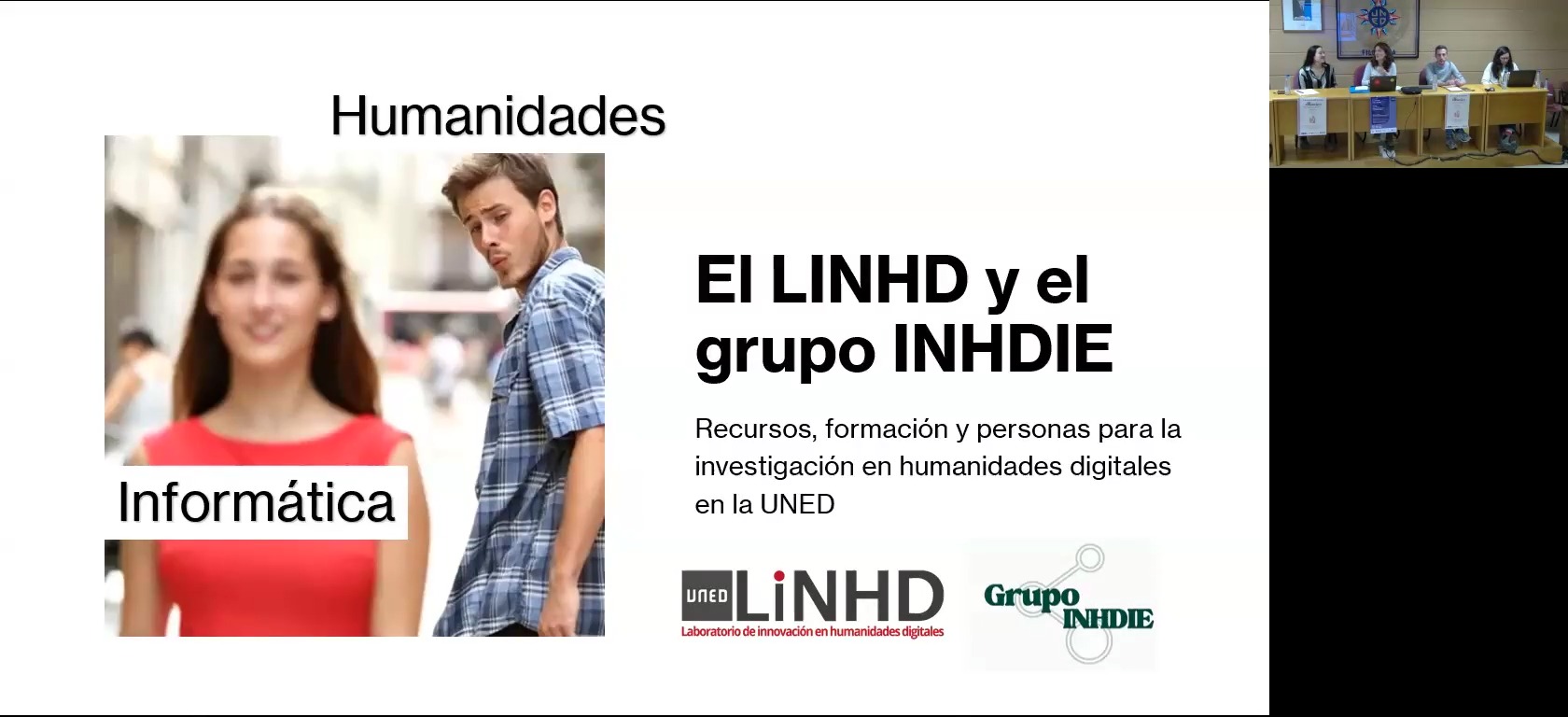 El LINHD y el grupo INHDIE