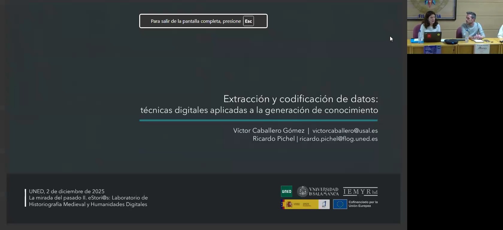 Extracción y codificación de datos: técnicas digitales aplicadas a la generación de conocimiento