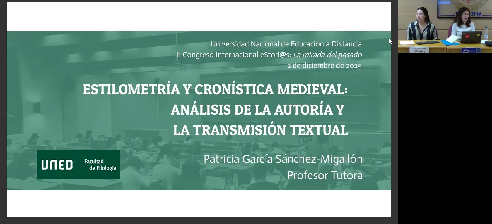 Estilometría y cronística medieval: análisis de la autoría y la transmisión textual
