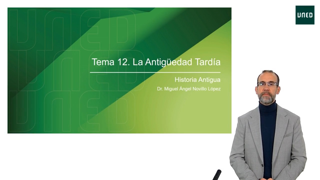 Tema 12. La antigüedad tardía