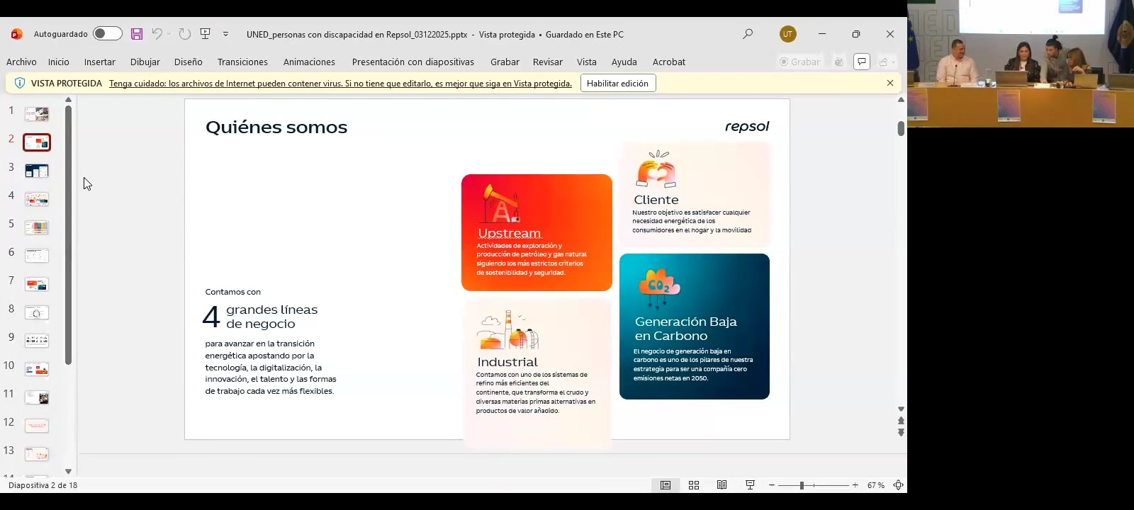 De una universidad inclusiva a una empresa inclusiva: experiencias de inclusión en Repsol