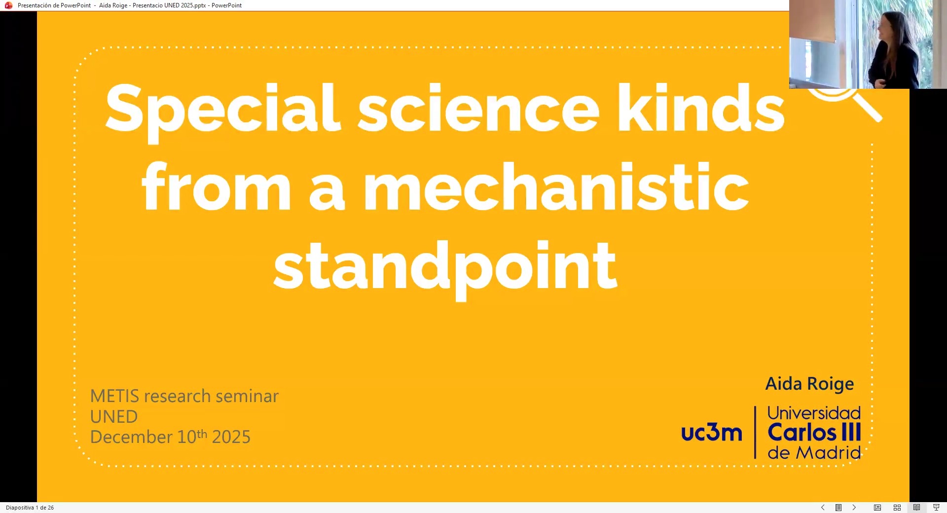 Special science kinds from a mechanistic standpoint