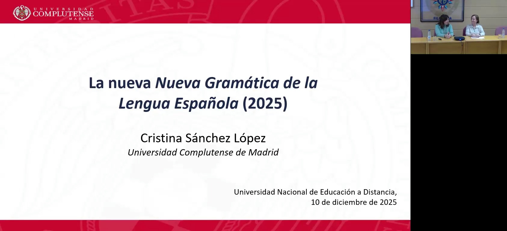 La nueva 'Nueva gramática de la lengua española’ (2025)”