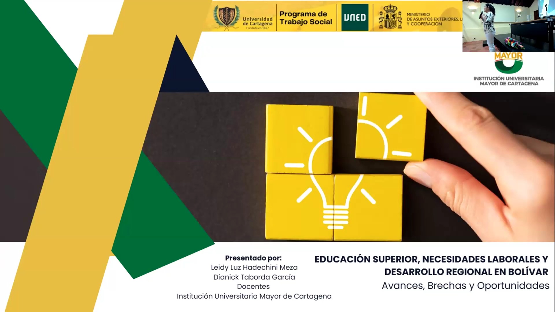 Ponencia: La sistematización de la práctica y la transferencia del conocimiento en la Cooperación presencial)