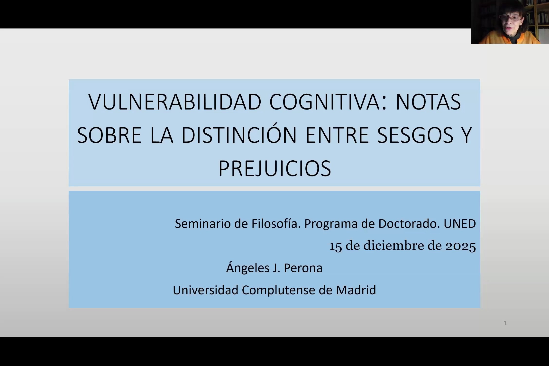Vulnerabilidad cognitiva: notas sobre la distinción entre sesgos y prejuicios