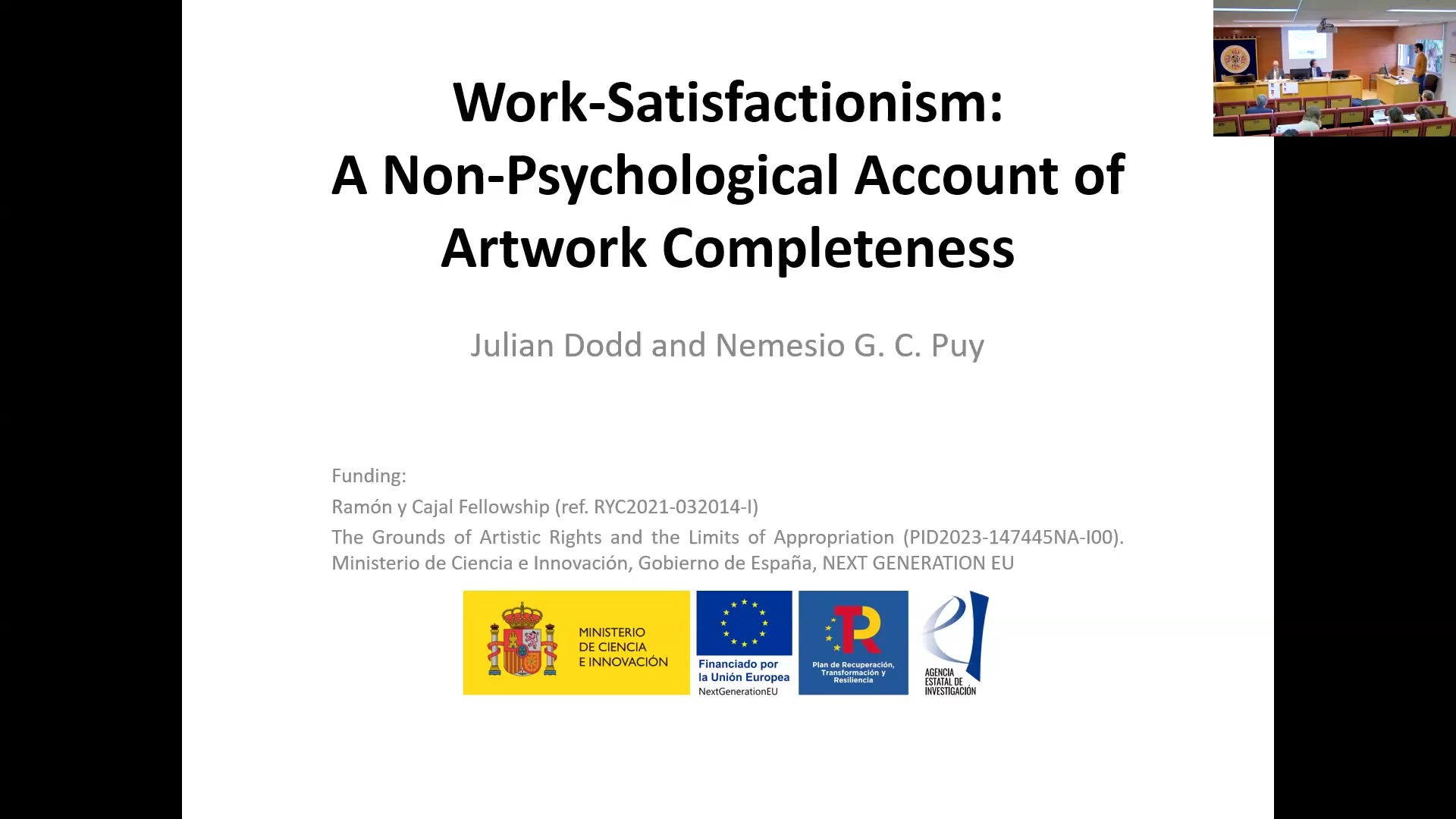 Work-Satisfactionism: A Non-Psychological Account of Artwork Completeness