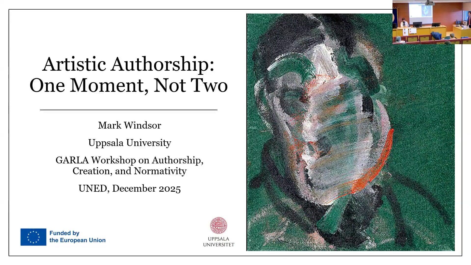 Artistic Authorship: One Moment, Not Two