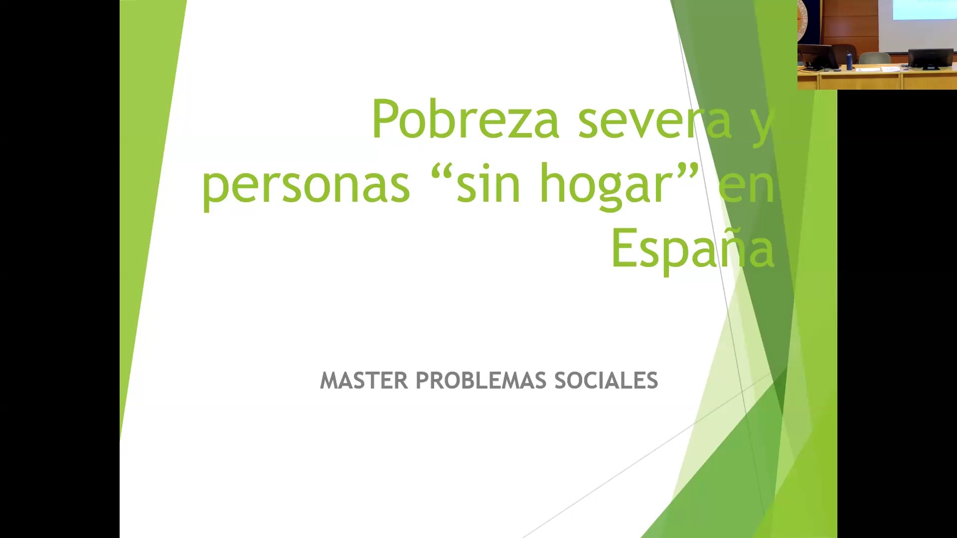 Tendencias en pobreza severa y población “sin hogar”