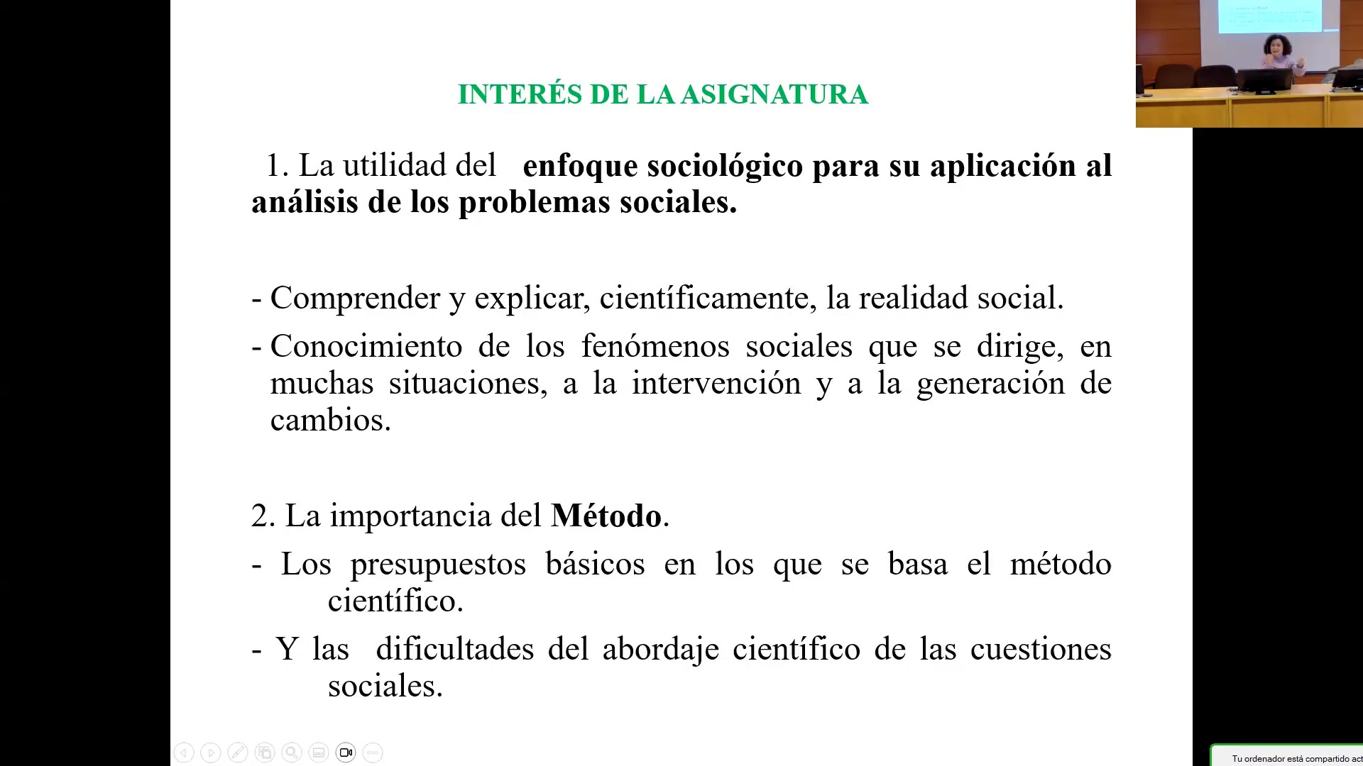 La Sociología como disciplina científica