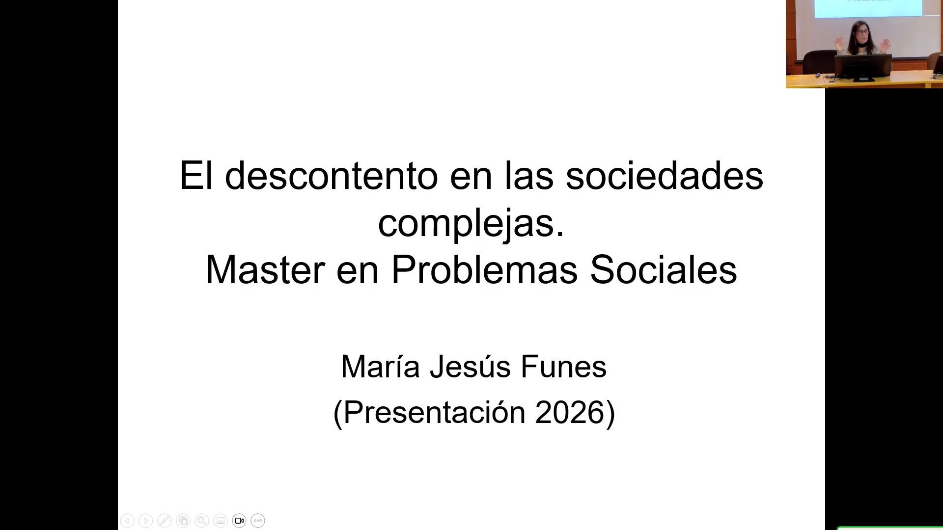 El descontento en las sociedades complejas