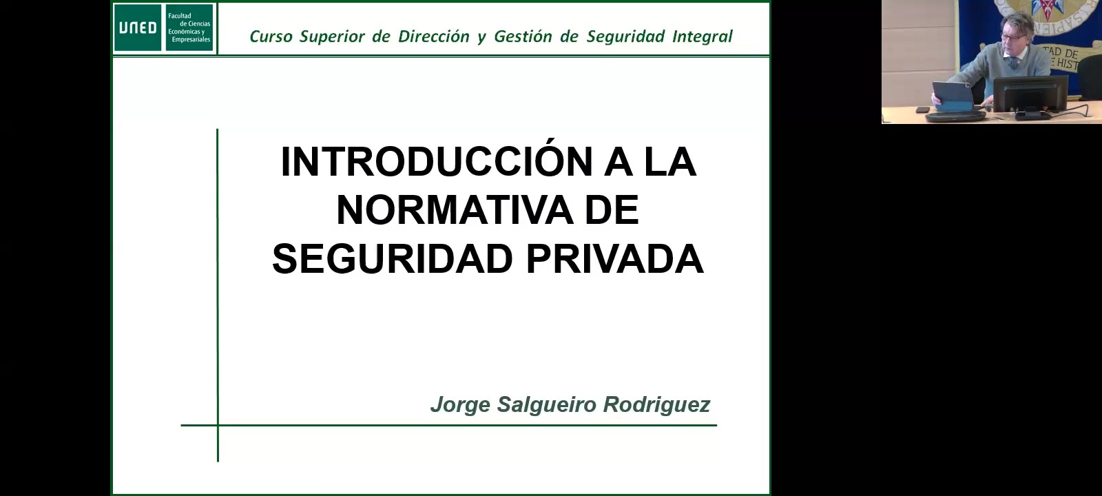 Introducción a la normativa de seguridad privada