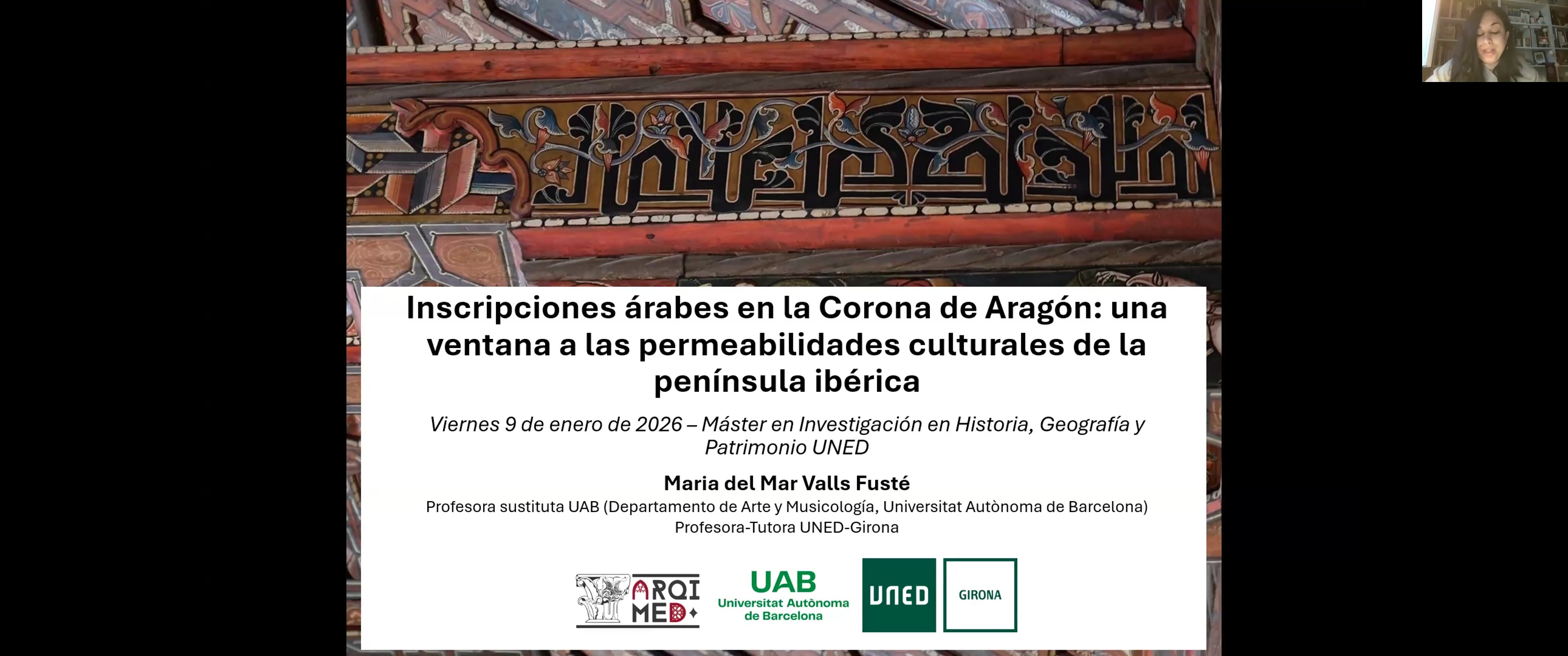 Inscripciones árabes en la Corona de Aragón: una ventana a las permeabilidades culturales en la Península Ibérica (Desafíos y estrategias desde la investigación emergente)