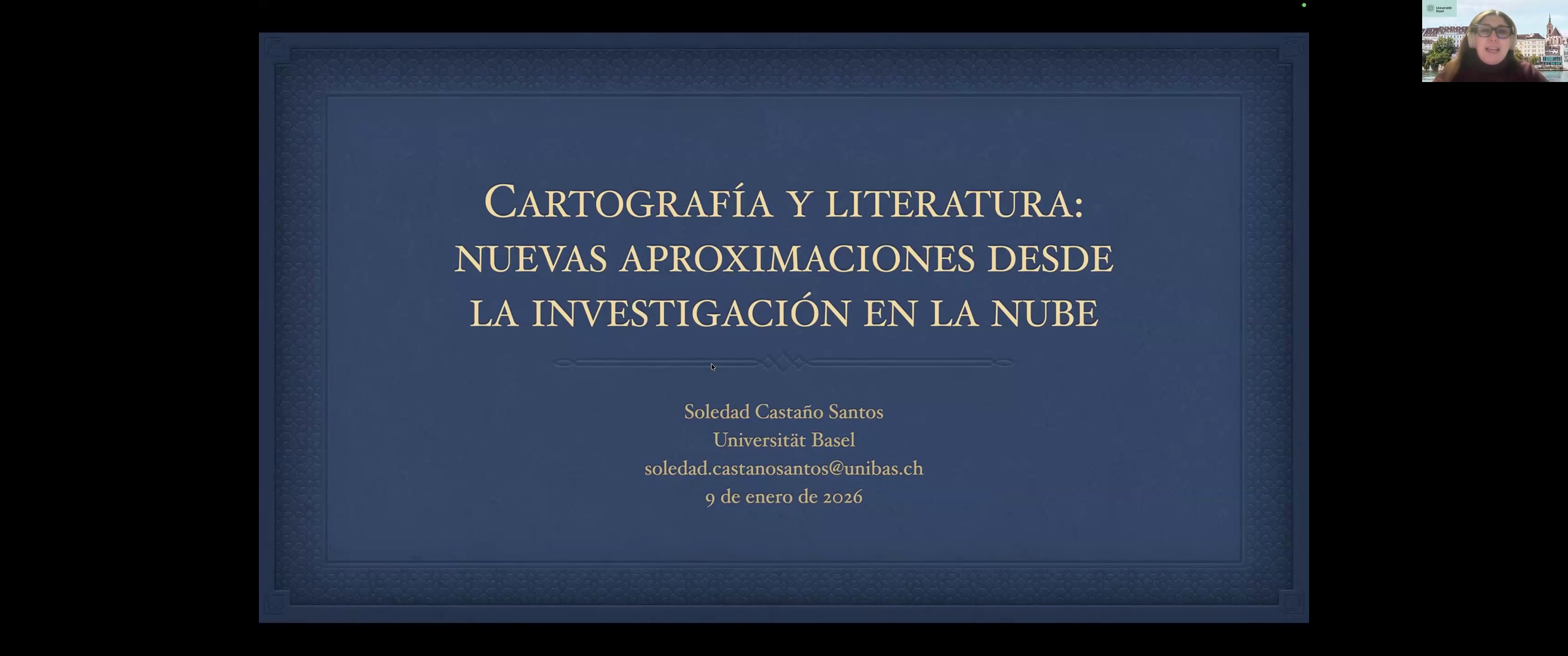 Cartografía y literatura: nuevas aproximaciones desde la investigación en la nube