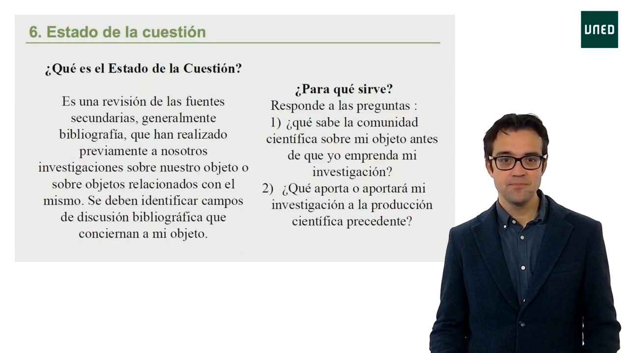 Estado de la Cuestión y Marco Teórico