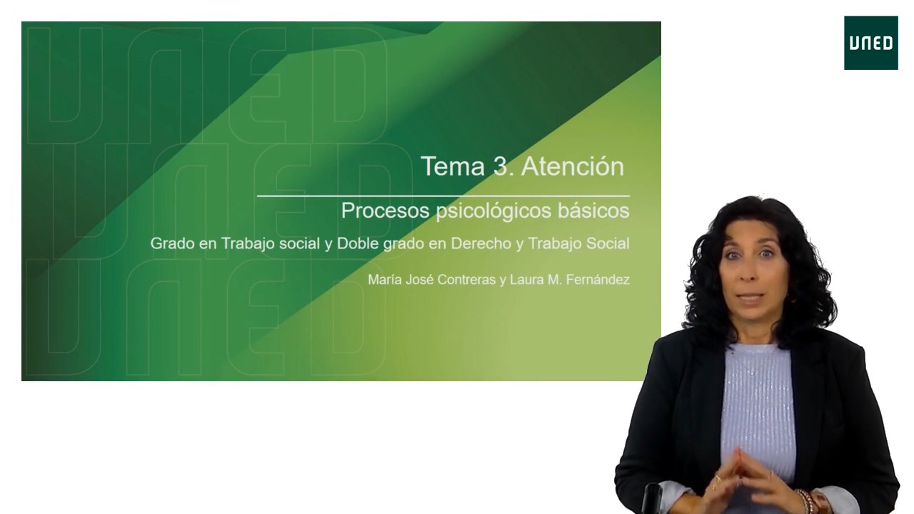 Presentación Tema 3: Atención