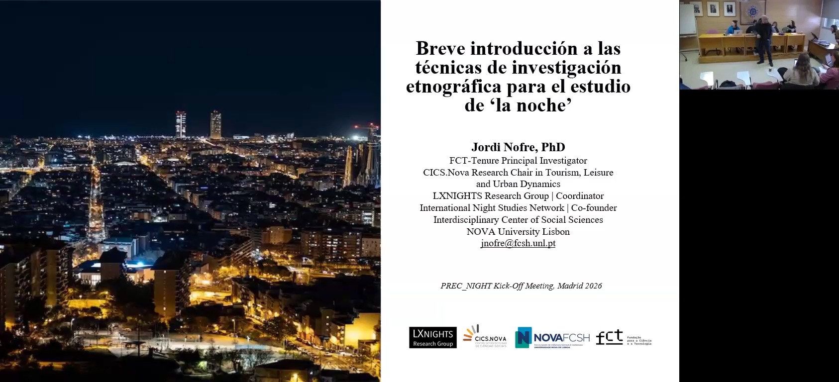 Breve introducción a las técnicas de investigación etnográfica para el estudio de ‘la noche’
