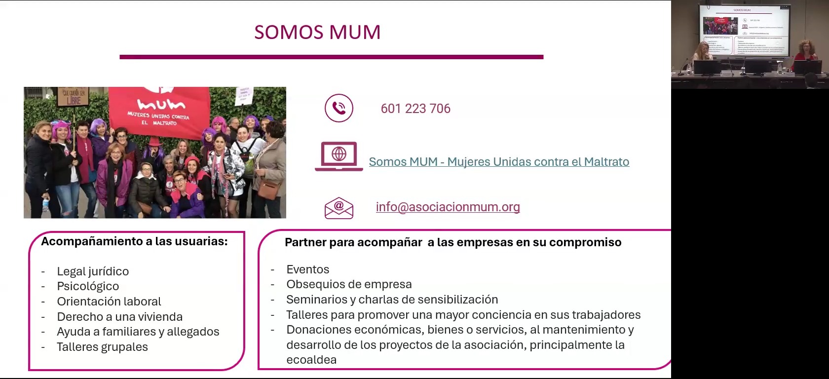 Jornada de formación sobre violencia de género