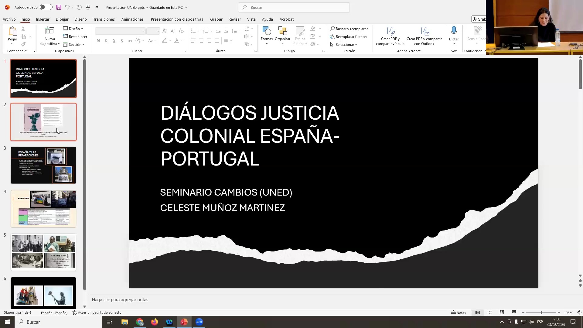 Seminario Cambios IV: Diálogos de Justicia Colonial España-Portugal