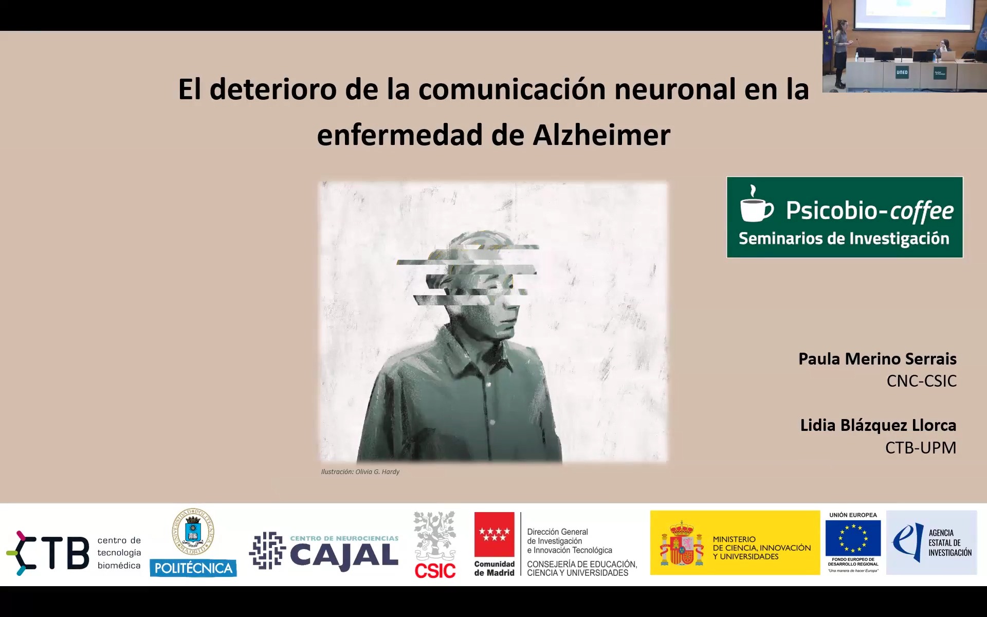 El deterioro de la comnicacion neuronal en la enfermedad del Alzheimer
