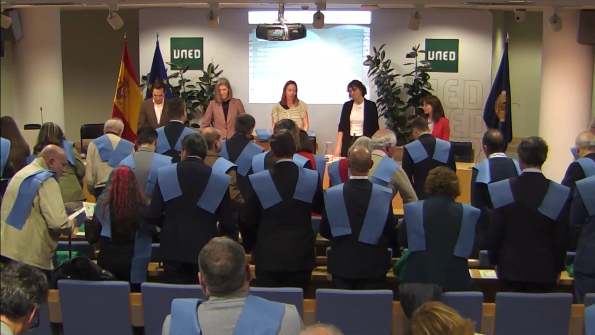 Acto de Graduación de la Facultad de Geografía e Historia
