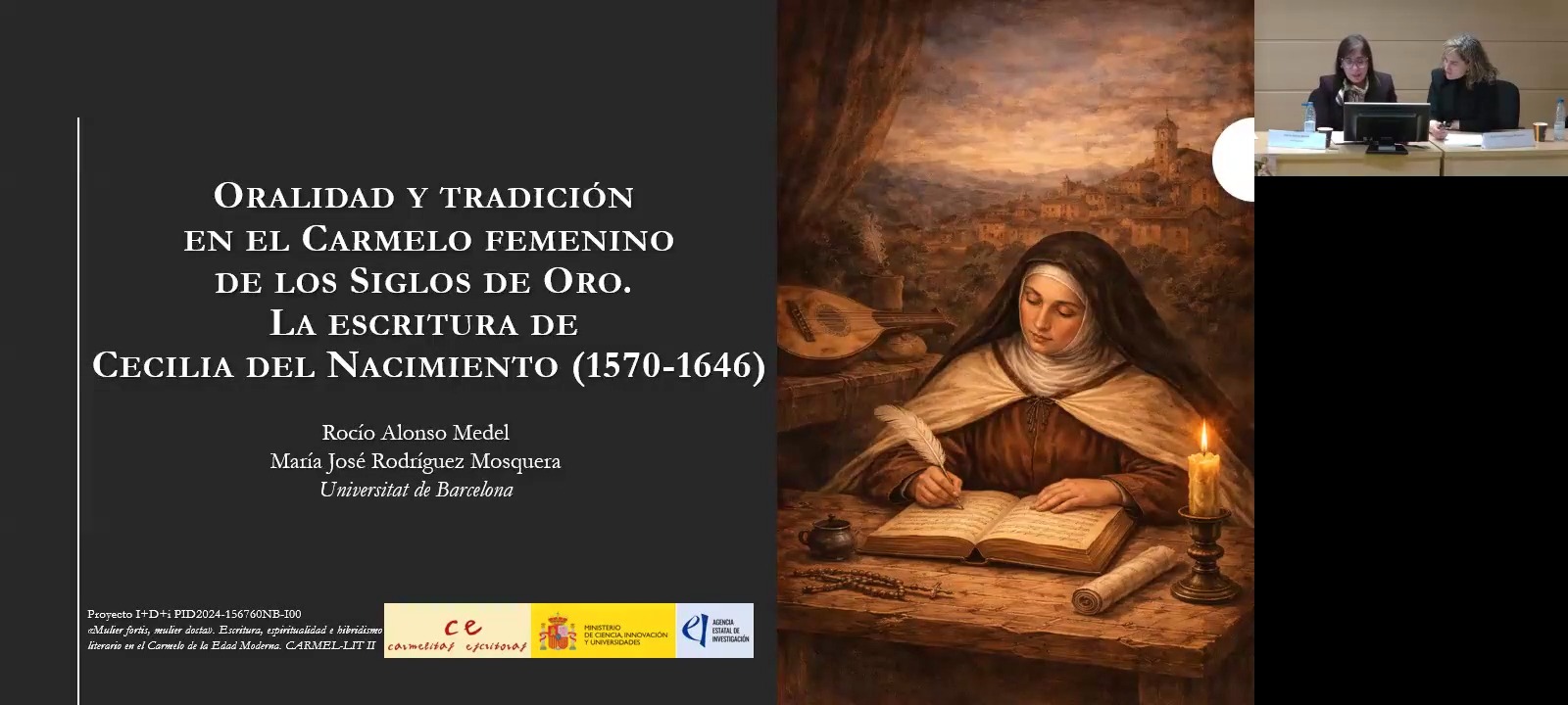 Oralidad y tradición en el Carmelo femenino de los Siglos de Oro. La escritura de Cecilia del Nacimiento (1570-1646)