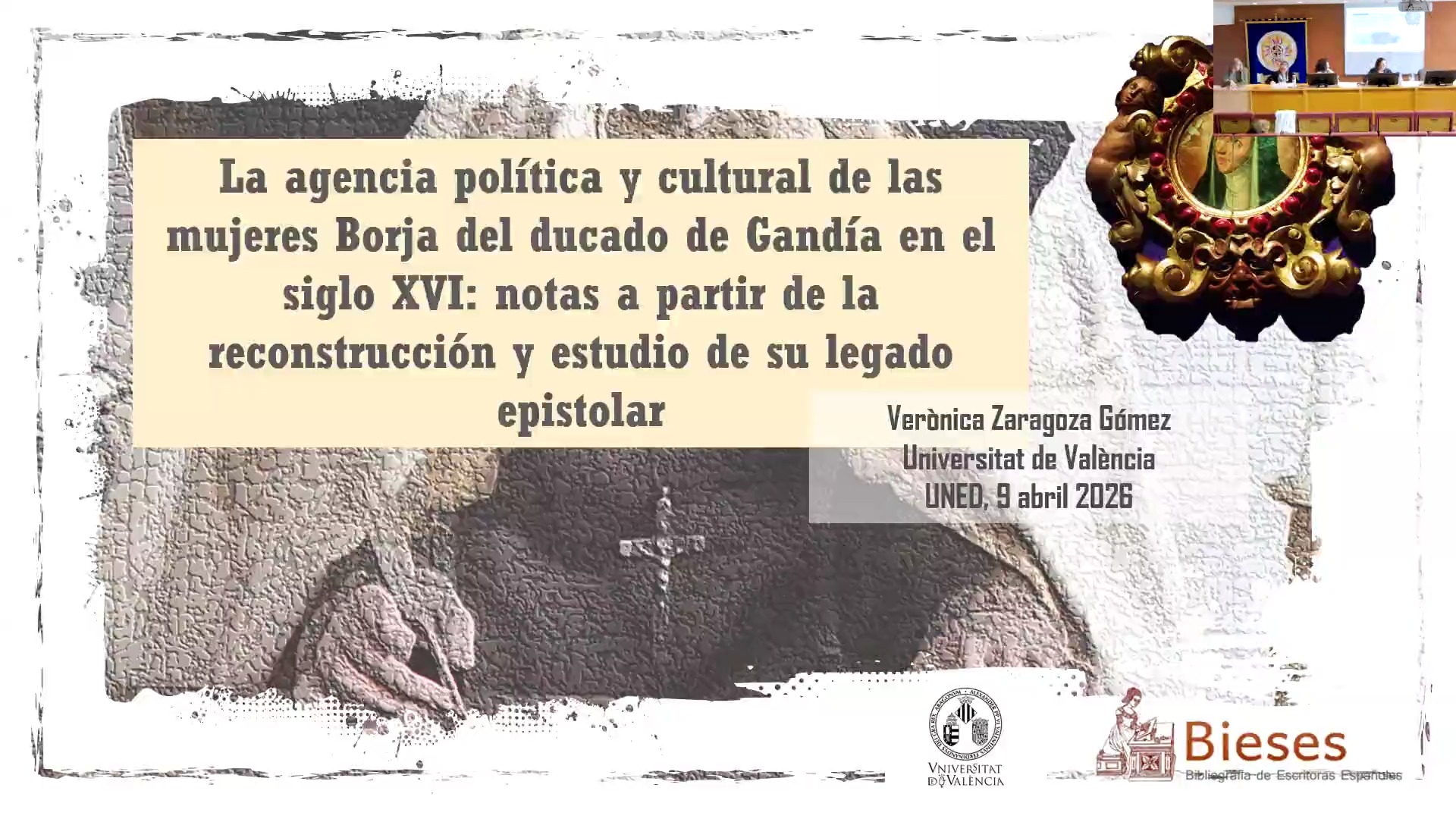 La agencia política y cultural de las mujeres Borja del ducado de Gandía en el siglo XVI: notas a partir de la reconstrucción y estudio de su legado epistolar 