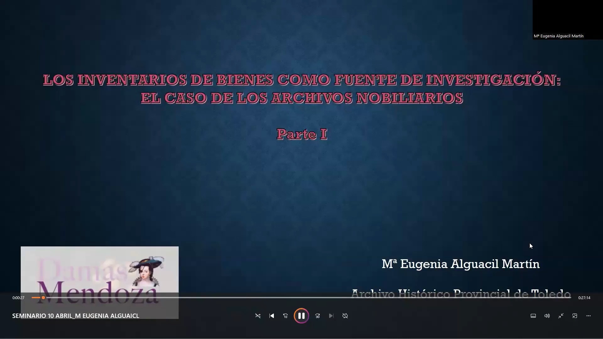 Los inventarios de bienes como fuente de investigación: el caso de los archivos nobiliarios - Parte I