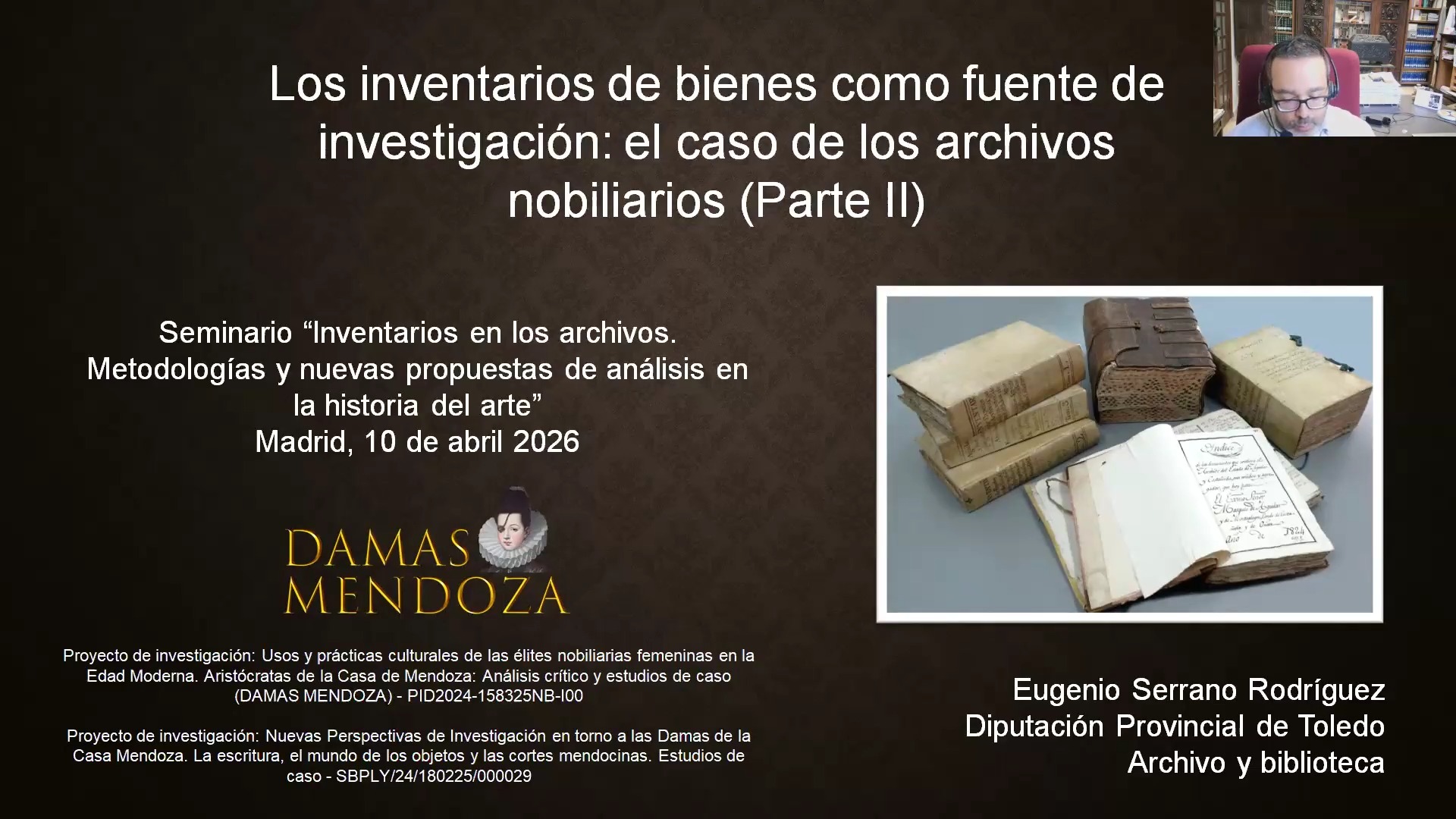 Los inventarios de bienes como fuente de investigación: el caso de los archivos nobiliarios (Parte II)