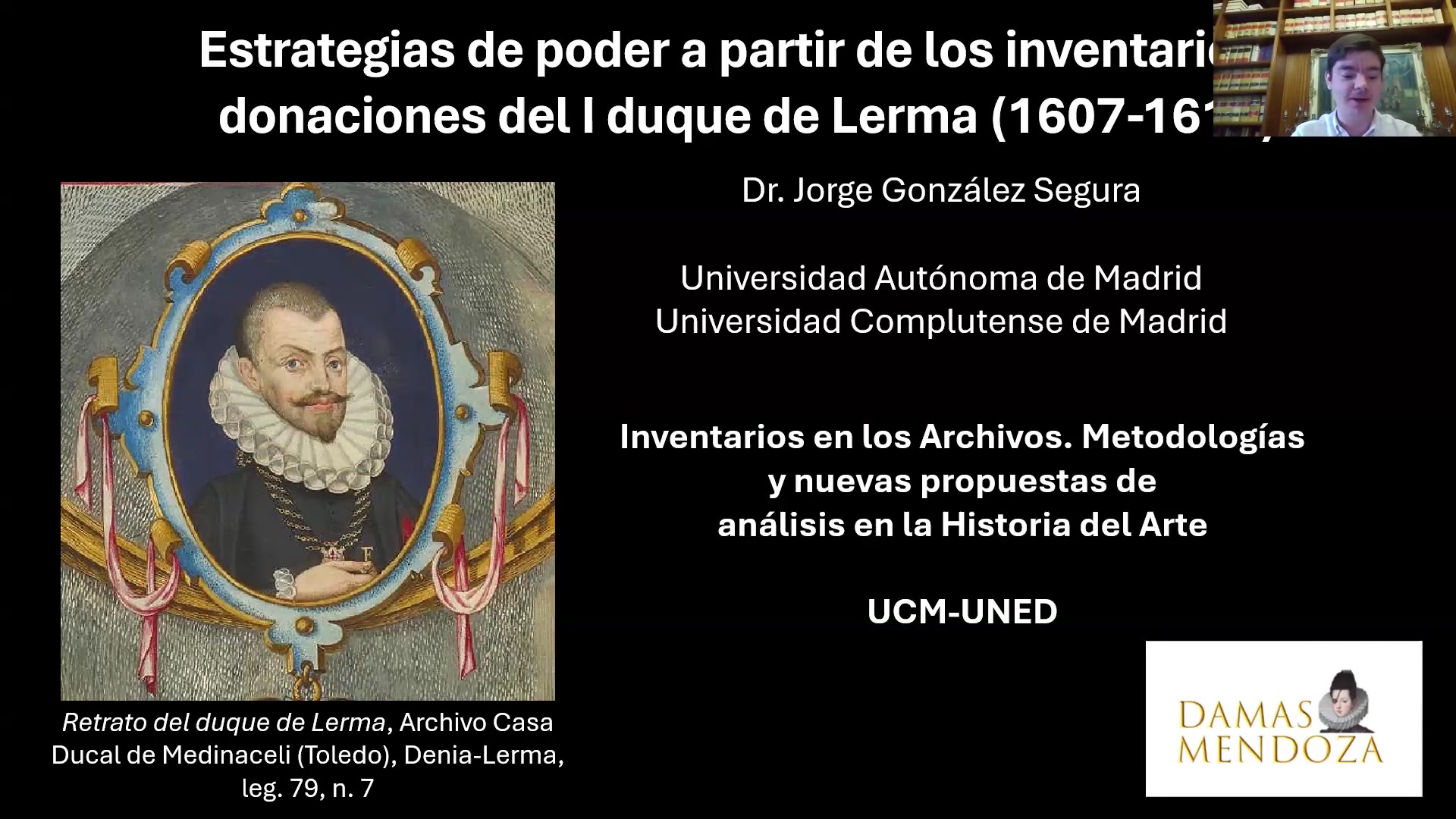 Estrategias de poder a partir de los inventarios y donaciones del I duque de Lerma (1607-1611)