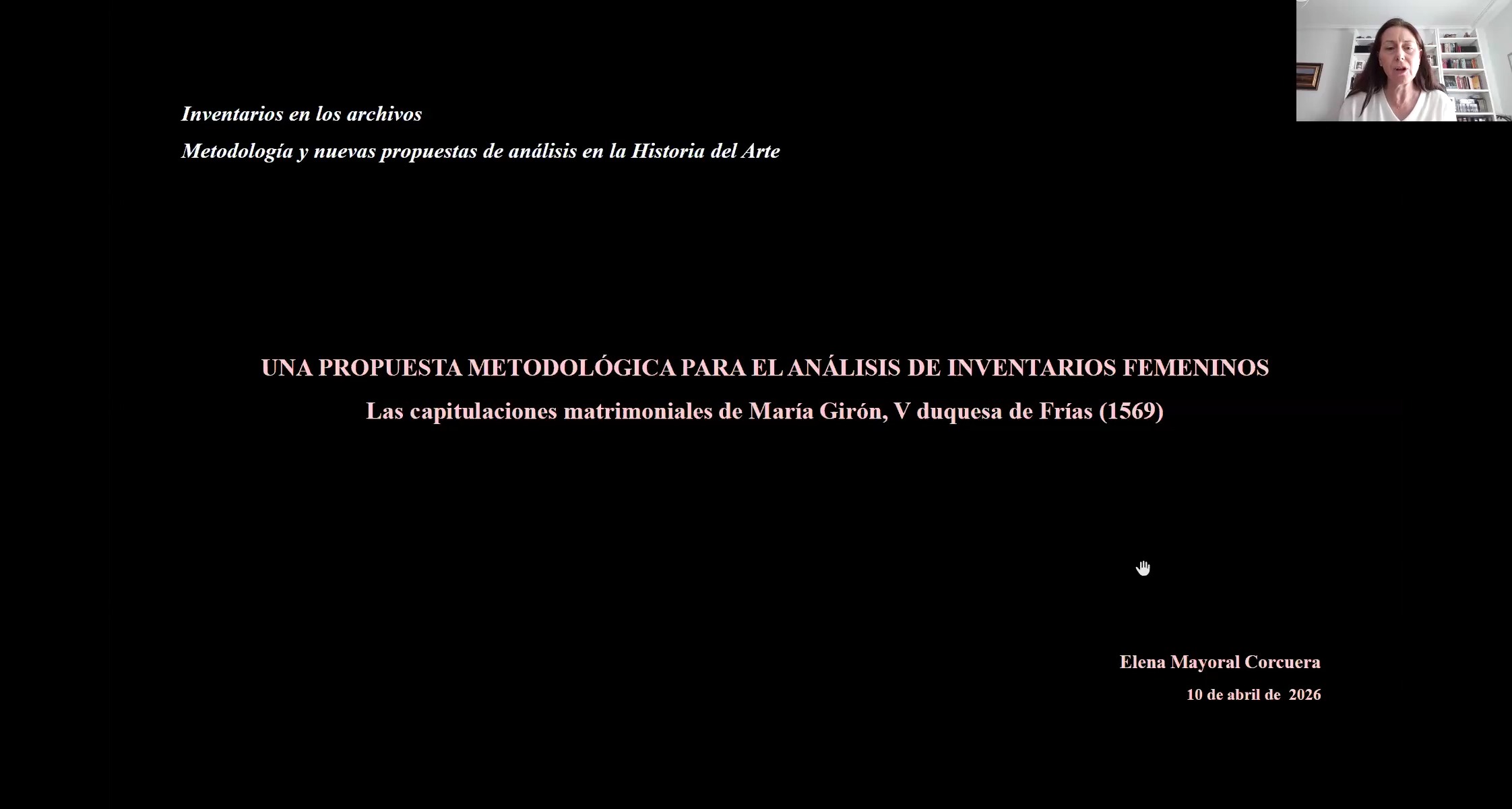 Una propuesta metodológica para el análisis de inventarios femeninos
