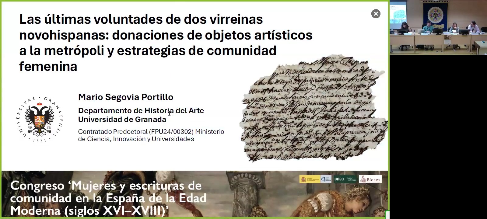 Las últimas voluntades de dos virreinas novohispanas: donaciones de objetos artísticos a la metrópoli y estrategias de comunidad femenina