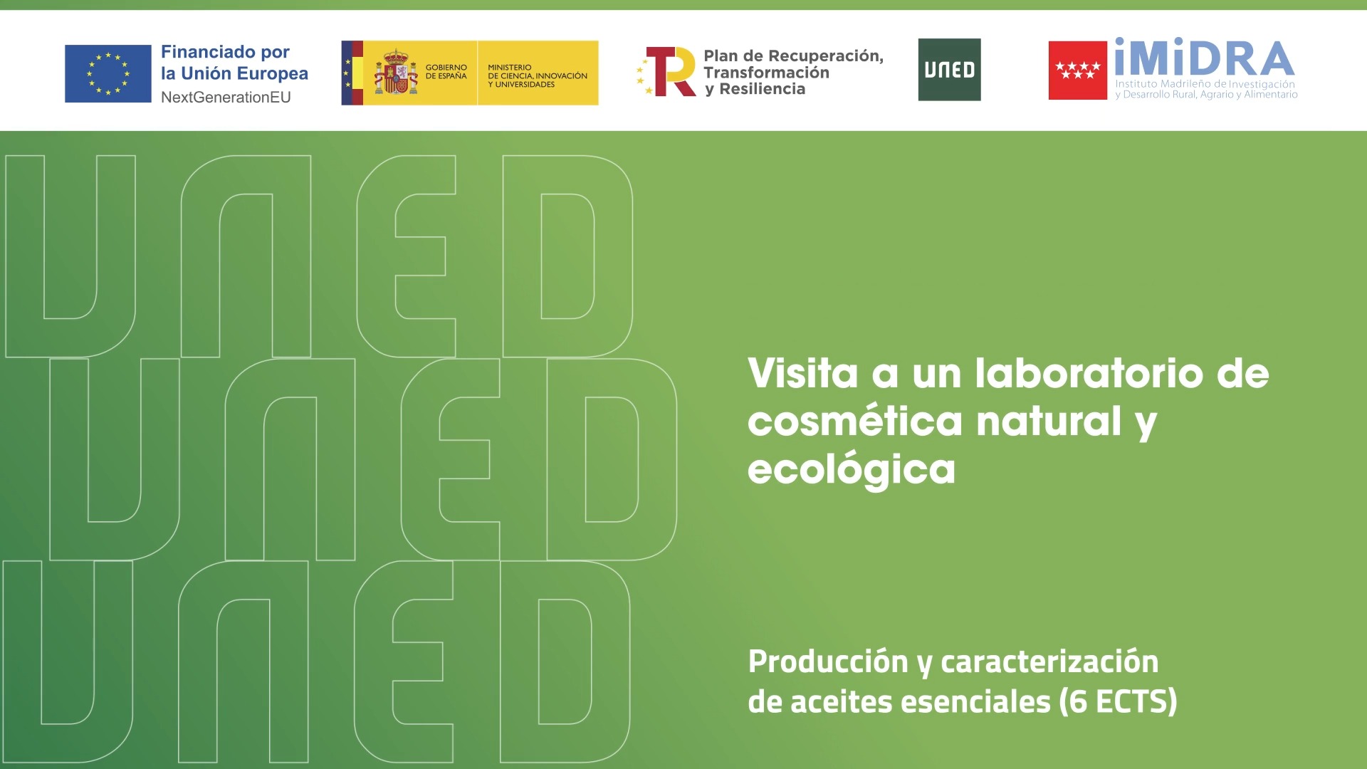 Visita a un laboratorio de cosmética natural y ecológica