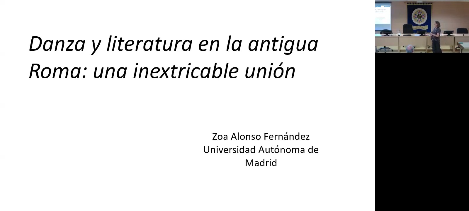Danza y literatura en la antigua Roma: una inextricable unión