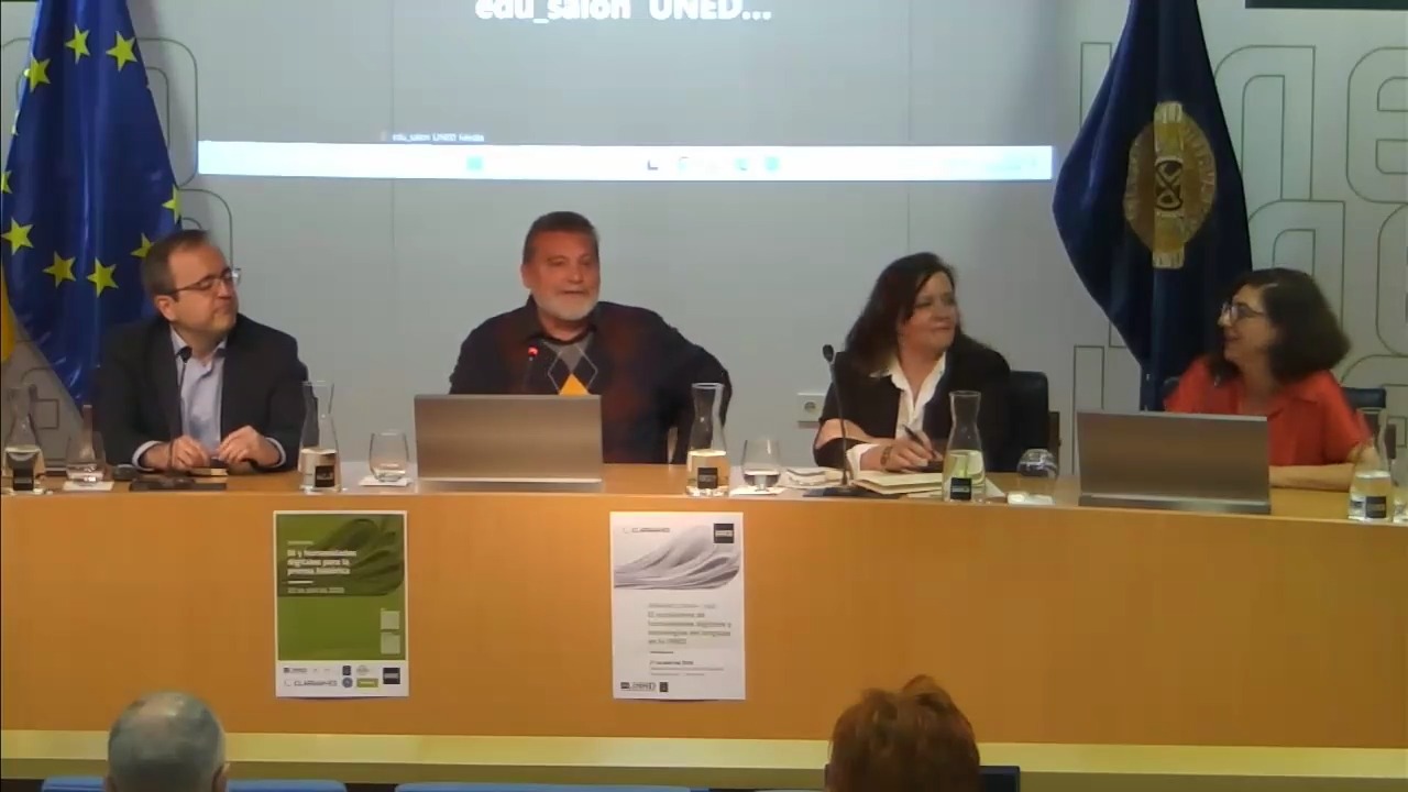 Mesa redonda de bibliotecas y archivos: Digitalización e IA en la prensa histórica