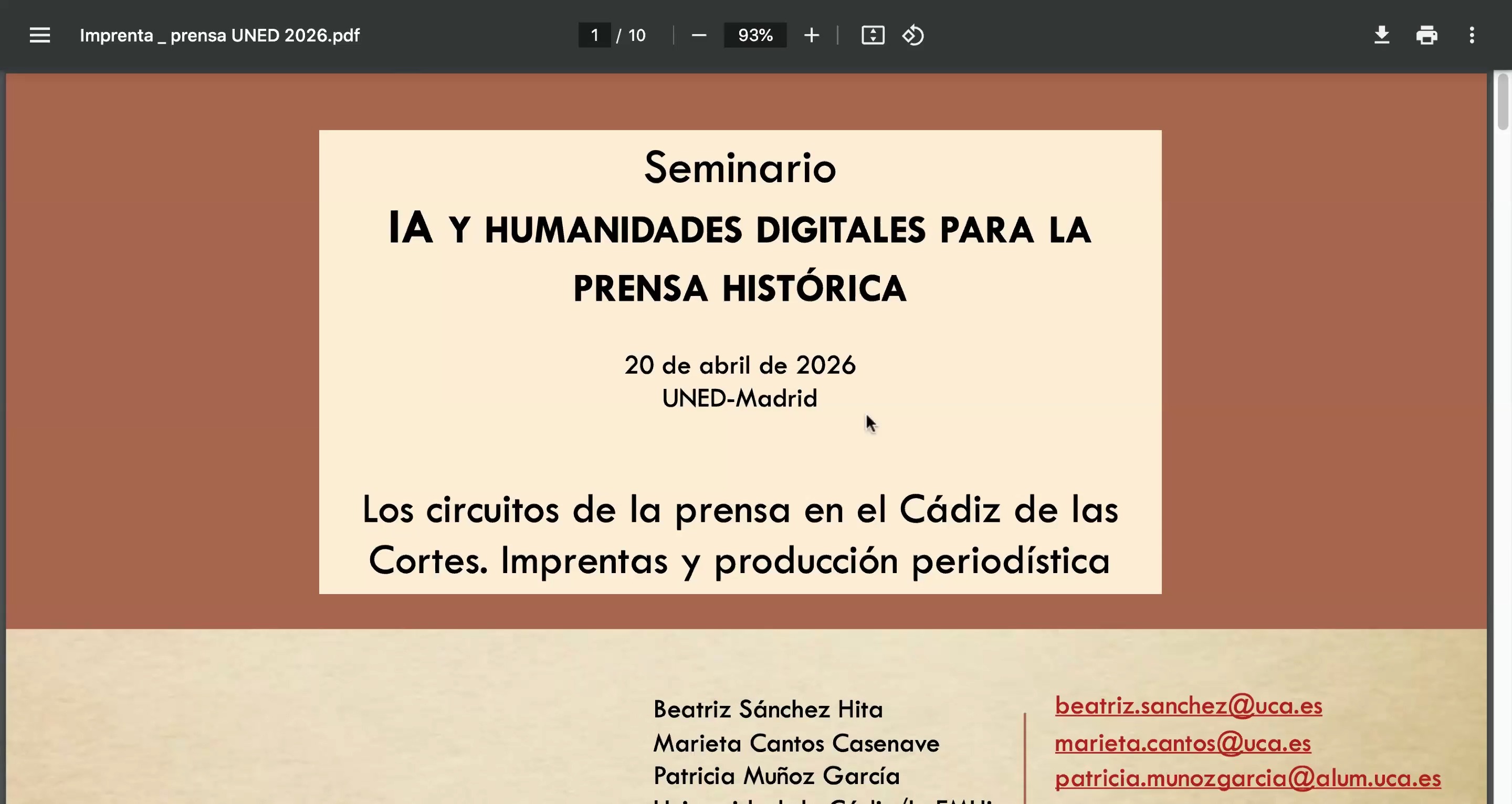 Los circuitos de la prensa en el Cádiz de las Cortes. Imprentas y producción periodística