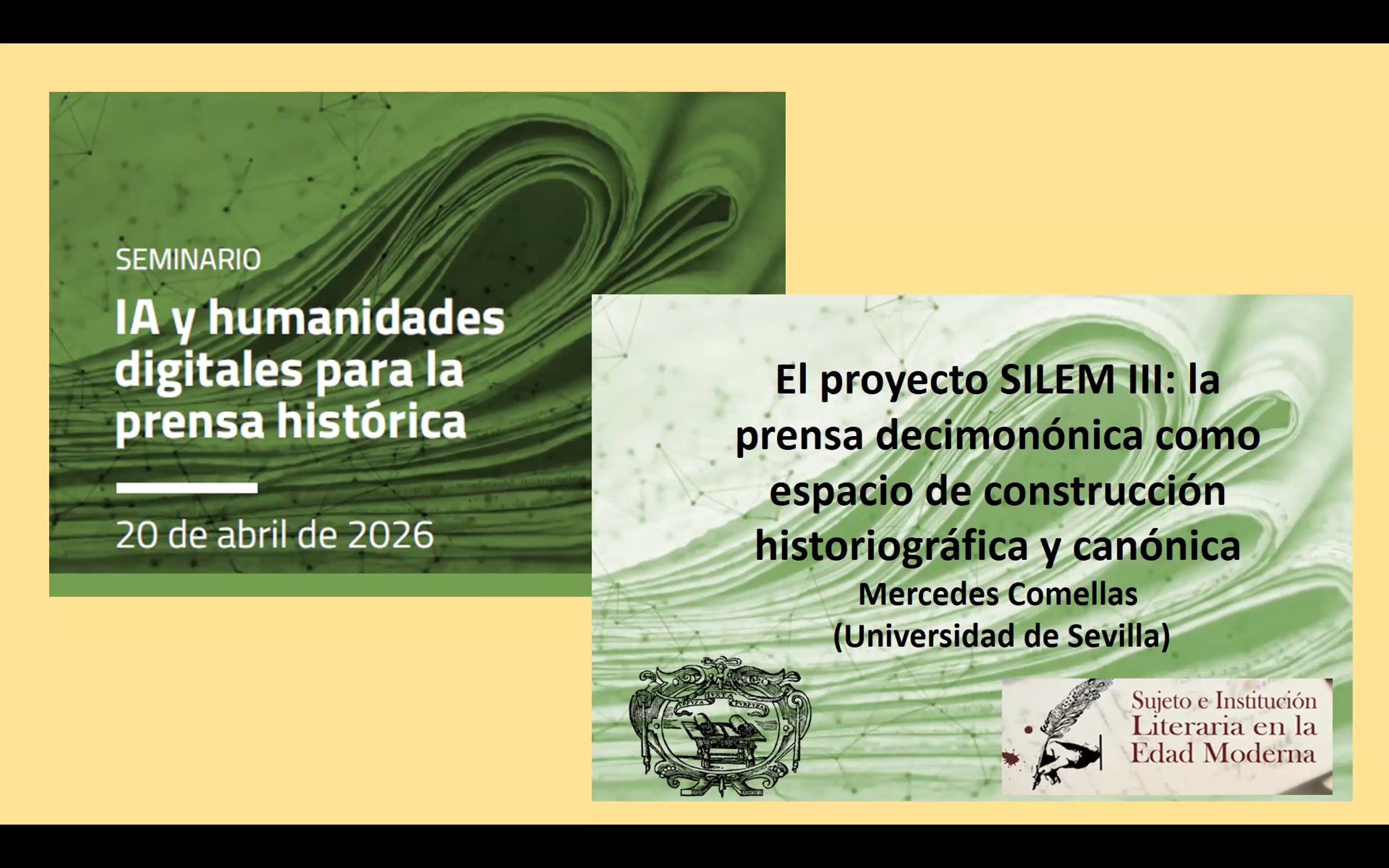 El proyecto SILEM III: la prensa decimonónica como espacio de construcción historiográfica y canónica