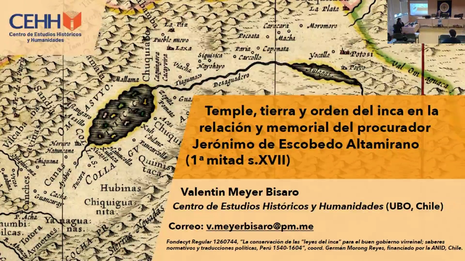 Temple, tierra y orden del inca en el memorial de Jerónimo de Escobedo Altamirano