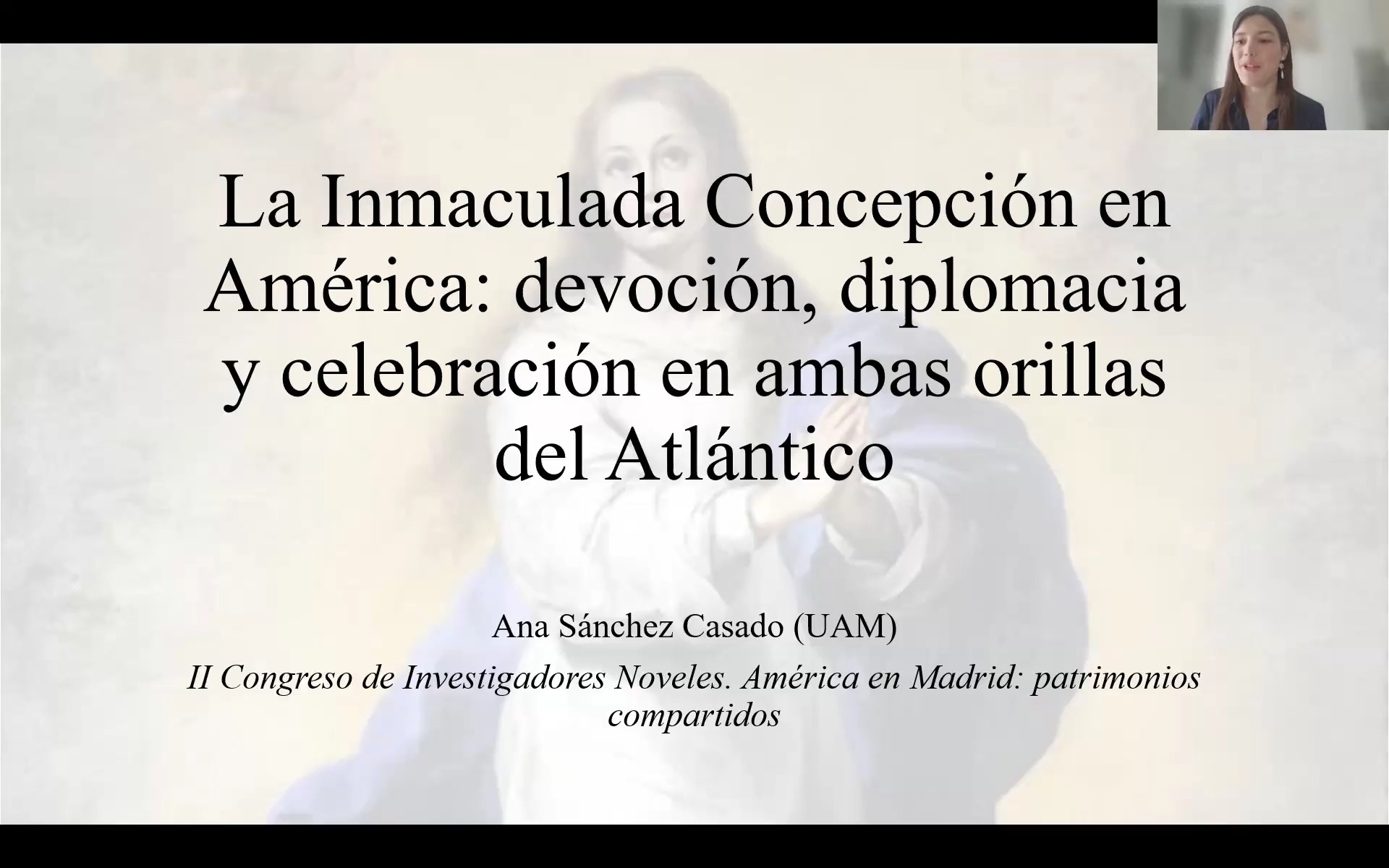 La Inmaculada Concepción en América: devoción, diplomacia y celebración en ambas orillas del Atlántico